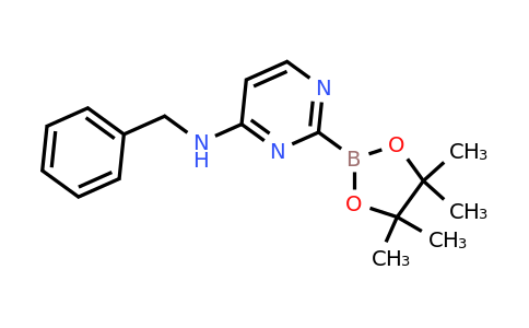 4-(Benzylamino)pyrimidin-2-ylboronic acid pinacol ester