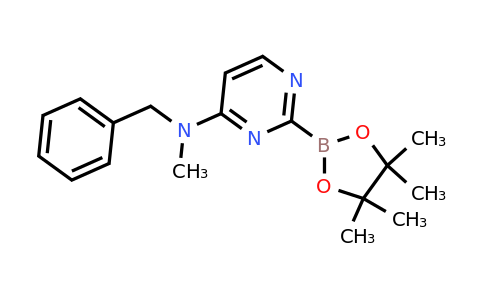 4-(Benzyl(methyl)amino)pyrimidin-2-ylboronic acid pinacol ester