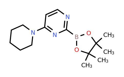 4-(Piperidin-1-YL)pyrimidin-2-ylboronic acid pinacol ester