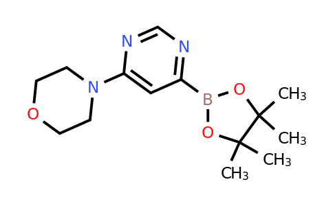 6-Morpholinopyrimidin-4-ylboronic acid pinacol ester