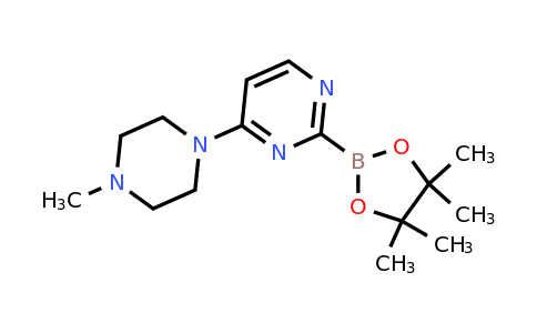 4-(4-Methylpiperazin-1-YL)pyrimidin-2-ylboronic acid pinacol ester