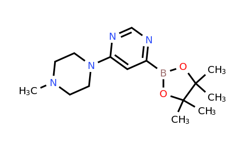 6-(4-Methylpiperazin-1-YL)pyrimidin-4-ylboronic acid pinacol ester