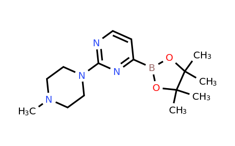 2-(4-Methylpiperazin-1-YL)pyrimidin-4-ylboronic acid pinacol ester