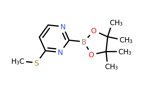 4-(Methylthio)pyrimidin-2-ylboronic acid pinacol ester