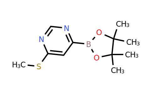 6-(Methylthio)pyrimidin-4-ylboronic acid pinacol ester