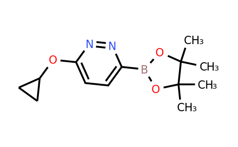 6-Cyclopropoxypyridazin-3-ylboronic acid pinacol ester