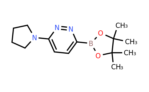 6-(Pyrrolidin-1-YL)pyridazin-3-ylboronic acid pinacol ester