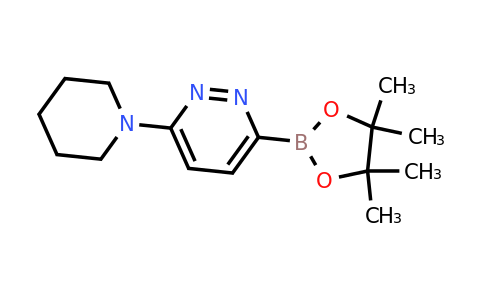 6-(Piperidin-1-YL)pyridazin-3-ylboronic acid pinacol ester