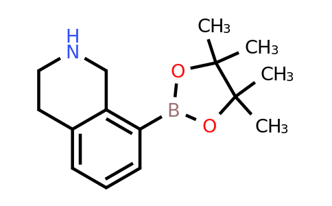 8-(4,4,5,5-Tetramethyl-1,3,2-dioxaborolan-2-YL)-1,2,3,4-tetrahydroisoquinoline