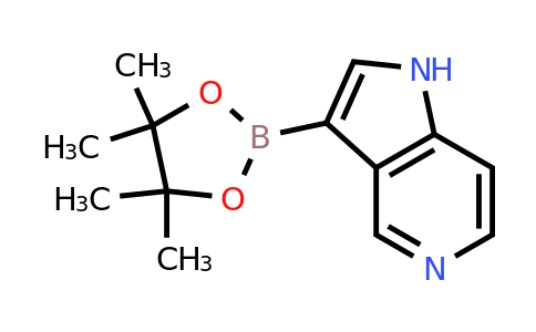 3-(4,4,5,5-Tetramethyl-1,3,2-dioxaborolan-2-YL)-pyrrolo[3,2-C]pyridine