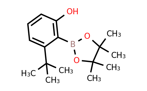 3-Tert-butyl-2-(4,4,5,5-tetramethyl-1,3,2-dioxaborolan-2-YL)phenol