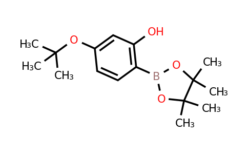 5-Tert-butoxy-2-(4,4,5,5-tetramethyl-1,3,2-dioxaborolan-2-YL)phenol