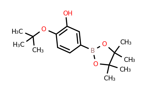 2-Tert-butoxy-5-(4,4,5,5-tetramethyl-1,3,2-dioxaborolan-2-YL)phenol