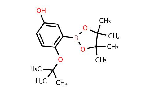 4-Tert-butoxy-3-(4,4,5,5-tetramethyl-1,3,2-dioxaborolan-2-YL)phenol