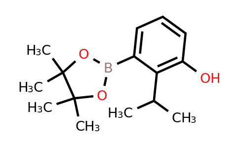 2-Isopropyl-3-(4,4,5,5-tetramethyl-1,3,2-dioxaborolan-2-YL)phenol