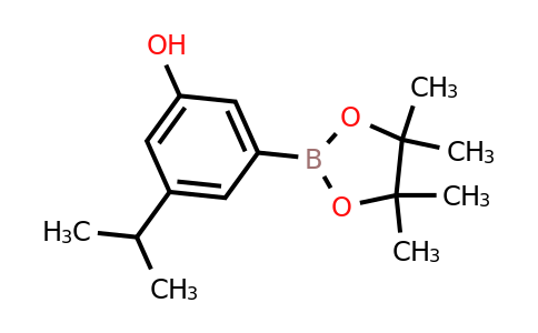 3-Isopropyl-5-(4,4,5,5-tetramethyl-1,3,2-dioxaborolan-2-YL)phenol