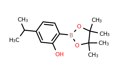 5-Isopropyl-2-(4,4,5,5-tetramethyl-1,3,2-dioxaborolan-2-YL)phenol