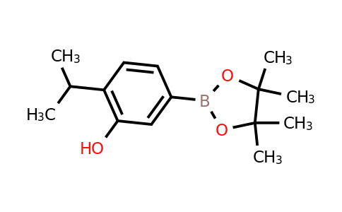 2-Isopropyl-5-(4,4,5,5-tetramethyl-1,3,2-dioxaborolan-2-YL)phenol