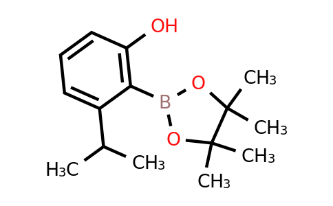 3-Isopropyl-2-(4,4,5,5-tetramethyl-1,3,2-dioxaborolan-2-YL)phenol