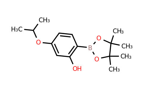 5-Isopropoxy-2-(4,4,5,5-tetramethyl-1,3,2-dioxaborolan-2-YL)phenol
