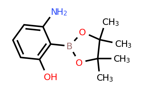 3-Amino-2-(4,4,5,5-tetramethyl-1,3,2-dioxaborolan-2-YL)phenol
