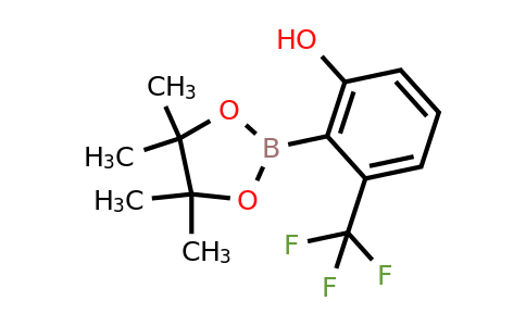 2-(4,4,5,5-Tetramethyl-1,3,2-dioxaborolan-2-YL)-3-(trifluoromethyl)phenol