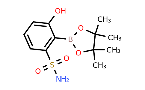 3-Hydroxy-2-(4,4,5,5-tetramethyl-1,3,2-dioxaborolan-2-YL)benzenesulfonamide