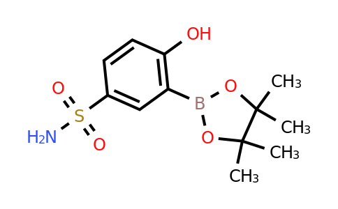 4-Hydroxy-3-(4,4,5,5-tetramethyl-1,3,2-dioxaborolan-2-YL)benzenesulfonamide
