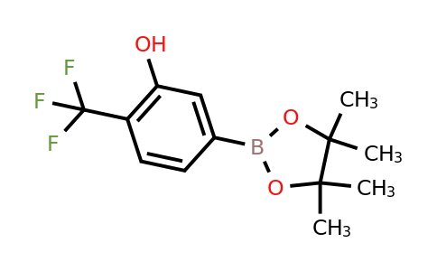 5-(4,4,5,5-Tetramethyl-1,3,2-dioxaborolan-2-YL)-2-(trifluoromethyl)phenol