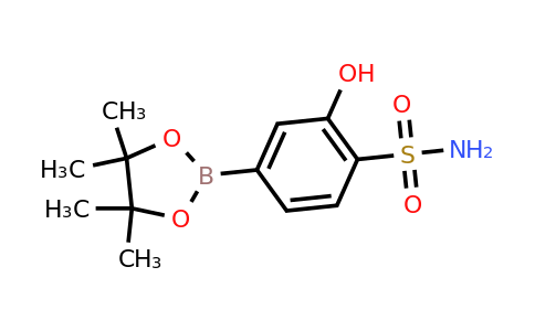 2-Hydroxy-4-(4,4,5,5-tetramethyl-1,3,2-dioxaborolan-2-YL)benzenesulfonamide