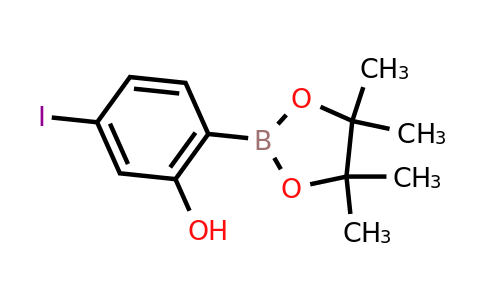 5-Iodo-2-(4,4,5,5-tetramethyl-1,3,2-dioxaborolan-2-YL)phenol