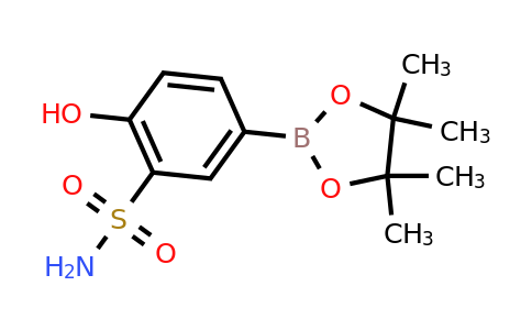 2-Hydroxy-5-(4,4,5,5-tetramethyl-1,3,2-dioxaborolan-2-YL)benzenesulfonamide