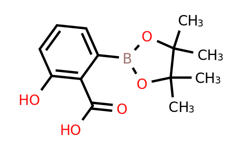 2-Hydroxy-6-(4,4,5,5-tetramethyl-1,3,2-dioxaborolan-2-YL)benzoic acid