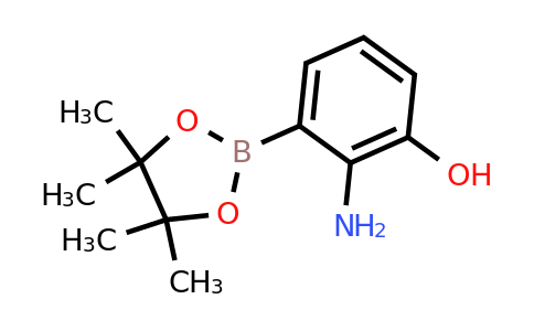 2-Amino-3-(4,4,5,5-tetramethyl-1,3,2-dioxaborolan-2-YL)phenol