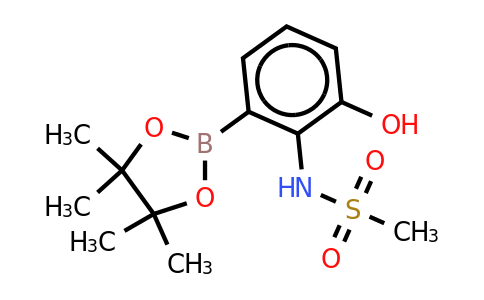 N-(2-hydroxy-6-(4,4,5,5-tetramethyl-1,3,2-dioxaborolan-2-YL)phenyl)methanesulfonamide