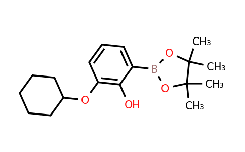 2-(Cyclohexyloxy)-6-(4,4,5,5-tetramethyl-1,3,2-dioxaborolan-2-YL)phenol
