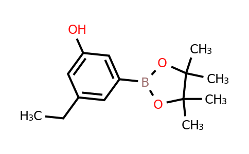 3-Ethyl-5-(4,4,5,5-tetramethyl-1,3,2-dioxaborolan-2-YL)phenol