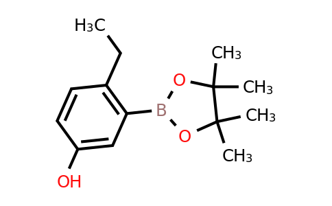 4-Ethyl-3-(4,4,5,5-tetramethyl-1,3,2-dioxaborolan-2-YL)phenol