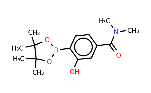 3-Hydroxy-N,n-dimethyl-4-(4,4,5,5-tetramethyl-1,3,2-dioxaborolan-2-YL)benzamide