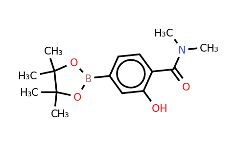 2-Hydroxy-N,n-dimethyl-4-(4,4,5,5-tetramethyl-1,3,2-dioxaborolan-2-YL)benzamide