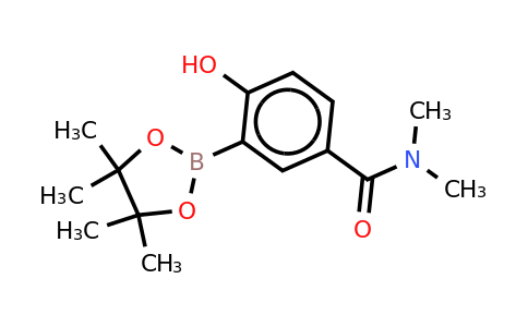 4-Hydroxy-N,n-dimethyl-3-(4,4,5,5-tetramethyl-1,3,2-dioxaborolan-2-YL)benzamide