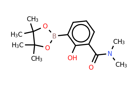2-Hydroxy-N,n-dimethyl-3-(4,4,5,5-tetramethyl-1,3,2-dioxaborolan-2-YL)benzamide