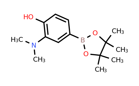 2-(Dimethylamino)-4-(4,4,5,5-tetramethyl-1,3,2-dioxaborolan-2-YL)phenol