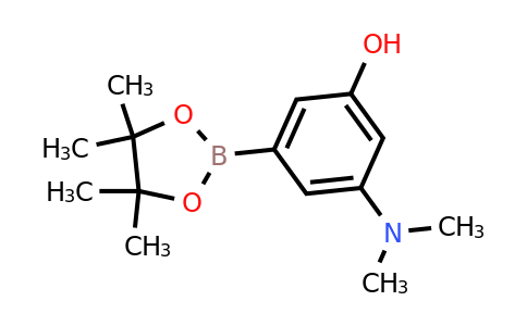 3-(Dimethylamino)-5-(4,4,5,5-tetramethyl-1,3,2-dioxaborolan-2-YL)phenol