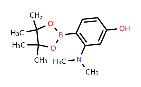 3-(Dimethylamino)-4-(4,4,5,5-tetramethyl-1,3,2-dioxaborolan-2-YL)phenol