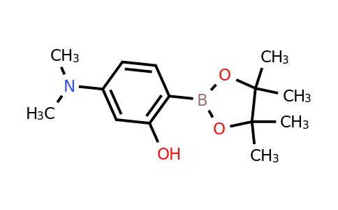 5-(Dimethylamino)-2-(4,4,5,5-tetramethyl-1,3,2-dioxaborolan-2-YL)phenol