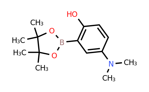 4-(Dimethylamino)-2-(4,4,5,5-tetramethyl-1,3,2-dioxaborolan-2-YL)phenol