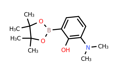 2-(Dimethylamino)-6-(4,4,5,5-tetramethyl-1,3,2-dioxaborolan-2-YL)phenol