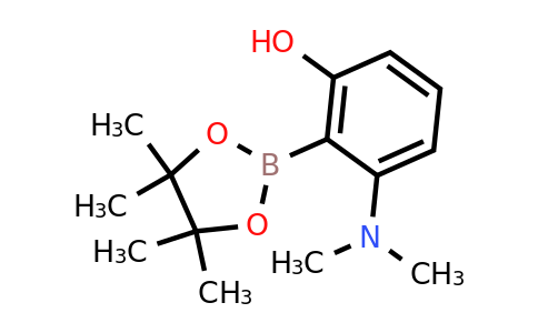 3-(Dimethylamino)-2-(4,4,5,5-tetramethyl-1,3,2-dioxaborolan-2-YL)phenol