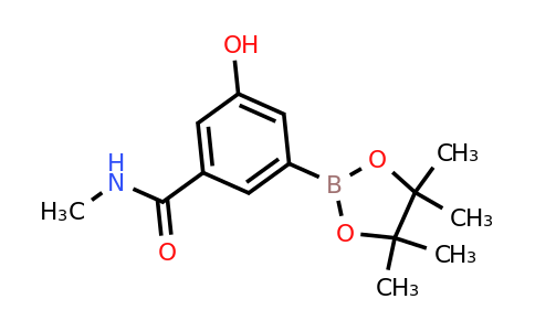 3-Hydroxy-N-methyl-5-(4,4,5,5-tetramethyl-1,3,2-dioxaborolan-2-YL)benzamide
